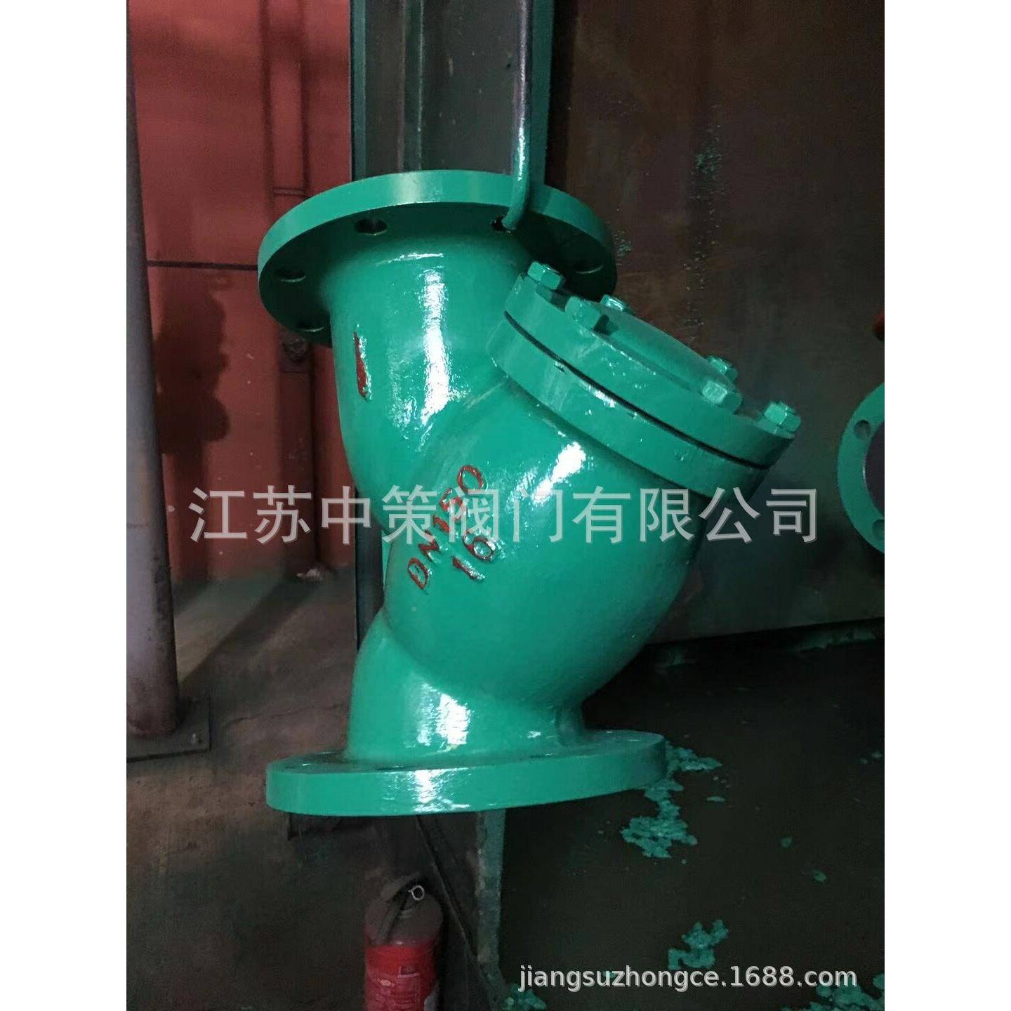 GL41J-10RAGL41-16钢铸铁衬胶JY型法兰过滤器DN50铸658010G0125