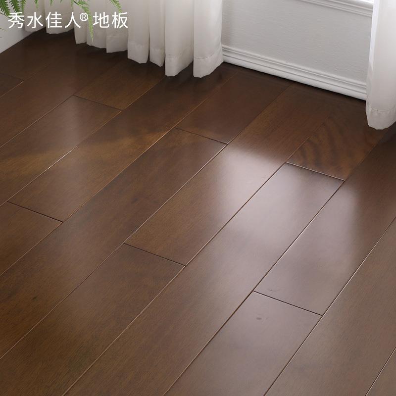 番龙纯实木地板家原用厂家销锁扣耐地暖2906孕婴眼环保大自然木直