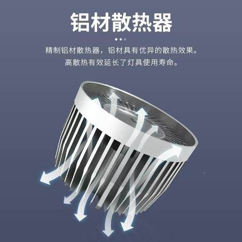 大功无品牌/足瓦LED灯泡E27螺口厂率房车间库源超亮照明光节能球