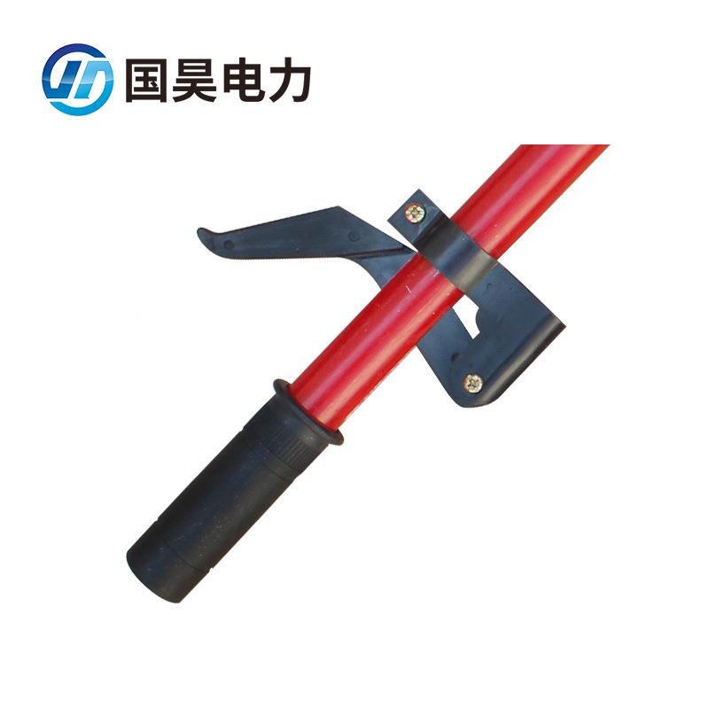 国昊力低压短地接地线400电BO路v平口螺旋接地棒变电型手持式接线