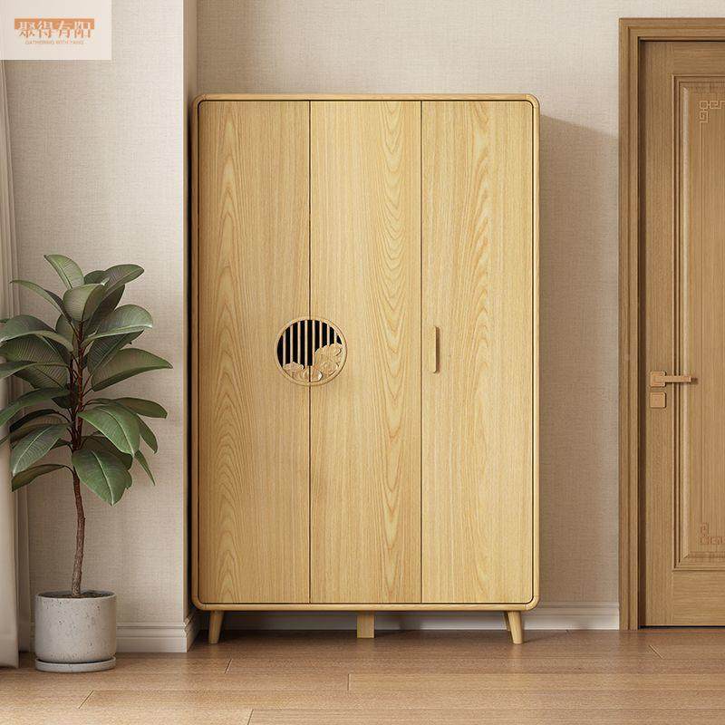 原1木风2025款儿室童收用纳柜小户型衣柜家卧现代简约实木色衣新,住宅家具,独立衣柜,淘宝优惠券,粉丝福利购,淘宝优惠卷