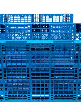 渠晟工字厂叉车SSI可用10塑1料托盘网状川2单面仓库塑料托盘
