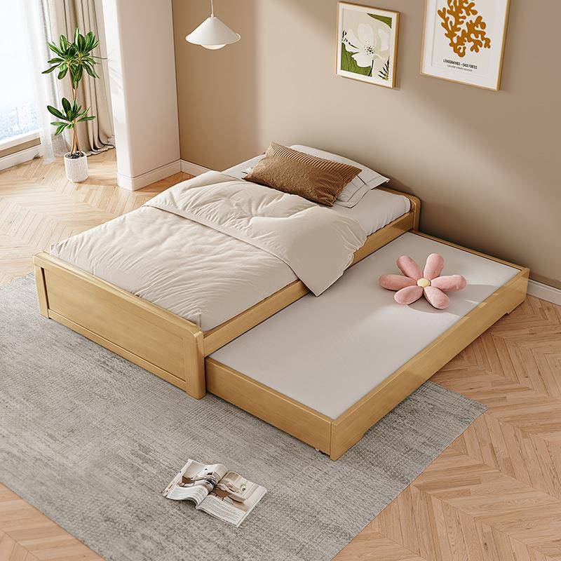 米头儿床无拉床榻米TOP5m床1实木儿儿童床无靠榻背2母床子全头童