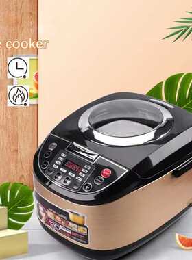 透明盖5 L Rice cooker 英文天窗电饭煲家用智能大容量可预约