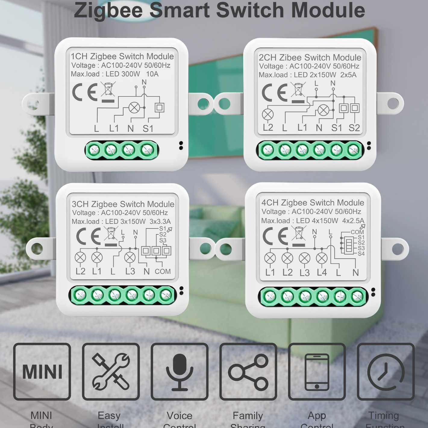 涂鸦智能开关zigbee通断器模块遥控开关隐形零火开关调光定时开关,电子/电工,遥控开关,淘宝优惠券,粉丝福利购,淘宝优惠卷
