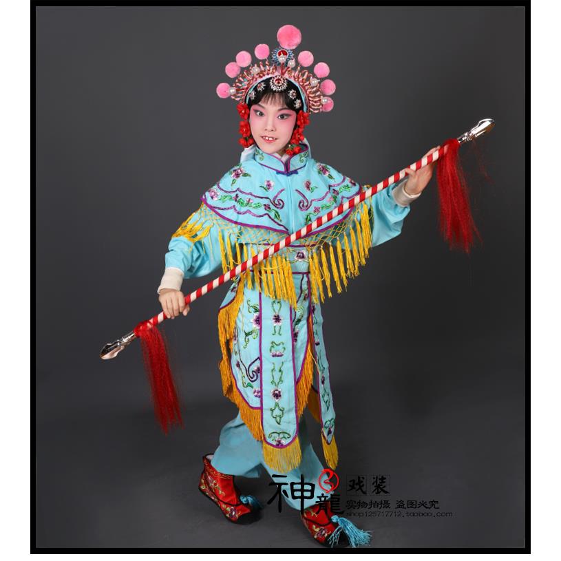 正品京越剧戏曲戏演出衣旦服装 刀马武旦剧女兵女将女兵 戏服