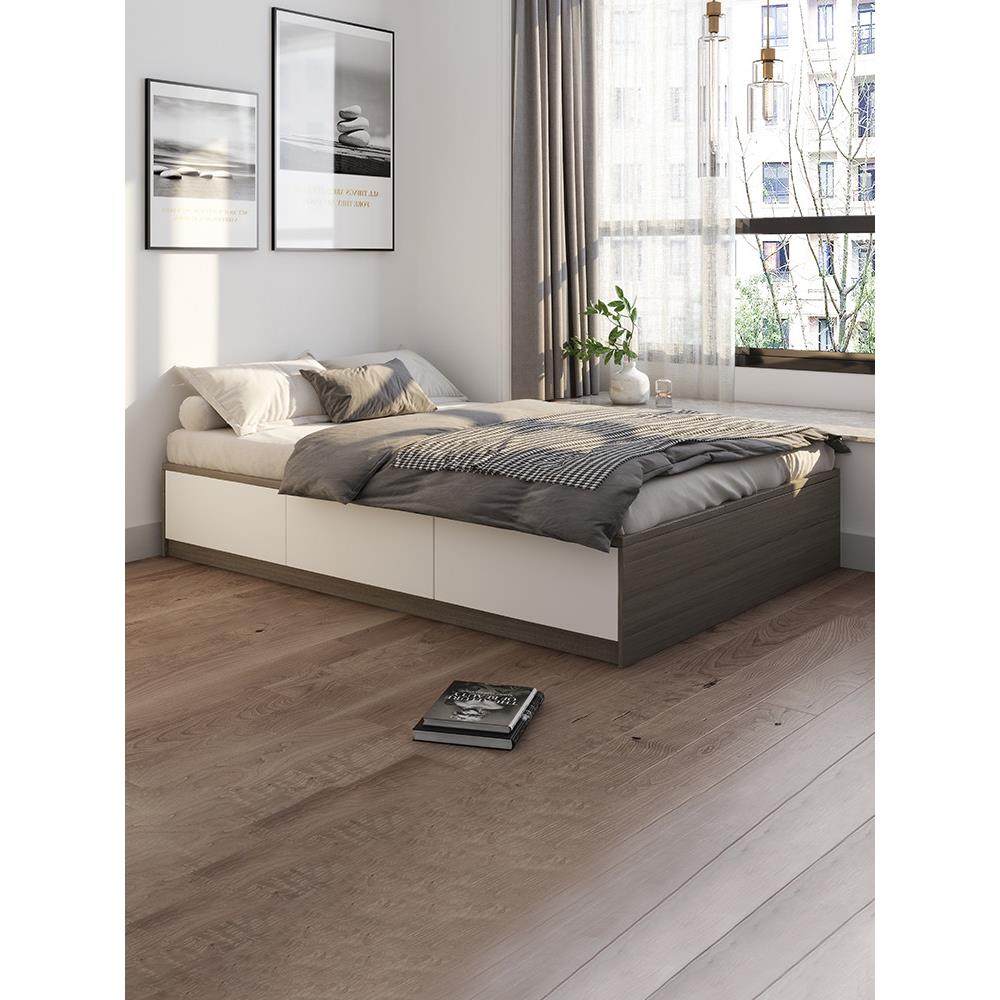 5米双高盒式收纳床1.8米斯堪的纳维亚无床头柜床