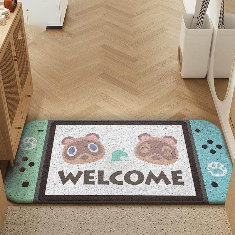 动森Switch入户门地垫进门地垫入户门垫丝圈地垫pvc地垫玄关地垫,居家布艺,入户地垫,淘宝优惠券,粉丝福利购,淘宝优惠卷