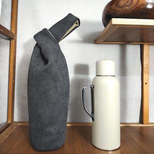 传家壶1.6升保护套大号套学古布包新中式收纳袋杯套定制595ML迷你