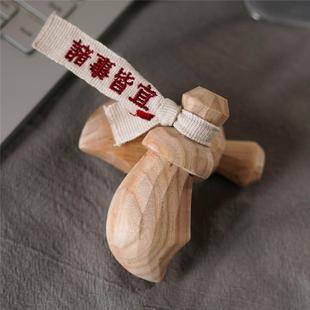 Joe的小作坊桃木剑小李肥刀手把件水逆退散诸事皆宜小木雕山桃木