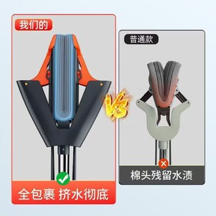 吸水胶棉大海绵头拖布拖地神 新升级海绵拖把家用一拖净202z4新款