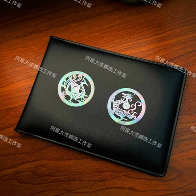 四神兽螺钿大漆漆艺传统纹样材料