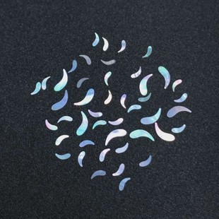 卷草螺钿片白蝶贝夜光贝片花瓣螺钿大漆螺钿漆器漆画漆艺镶嵌