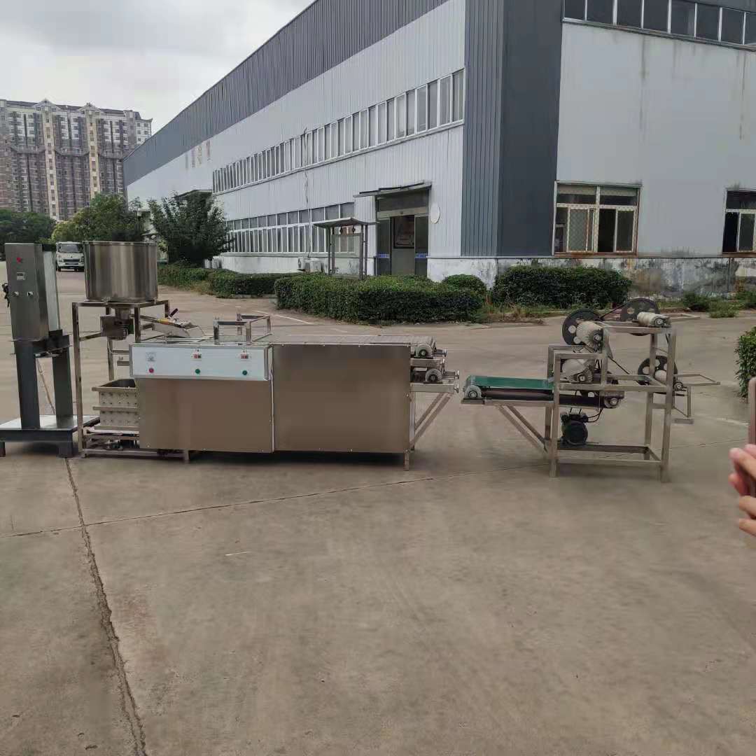 豆腐坊全自动千张机做豆腐皮成套设备厂家做素鸡卷机器高效