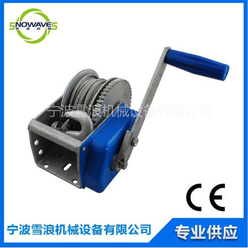 供应刹车式手动绞盘自锁式绞盘牵引机 提升机手动绞盘
