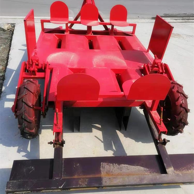 艾草根种植机价格平地药材种苗机黄芪苗插苗机施肥种植一体机视频