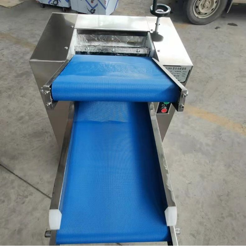 鲁源工全自动压面机 商用300小型高速压面机 做馒头包子用压面机