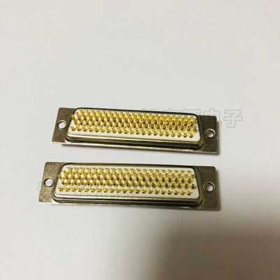 车针镀金HDB104焊线式母头 DB104PIN芯工业级104实心针充电桩插头