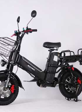 外卖电动车electric bike长续航载重王电动助力自行车电瓶车单车
