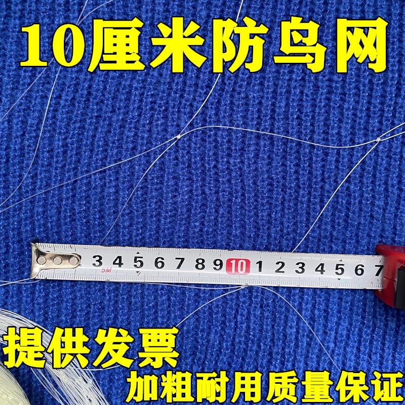 鱼塘防鸟网尼龙十厘米网孔防白鹭用的网锦鲤鱼塘养殖场天网防护网