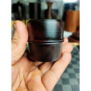 仿古小首饰收纳盒 紫檀木扳指盒戒指盒 文玩耳坠把件收纳