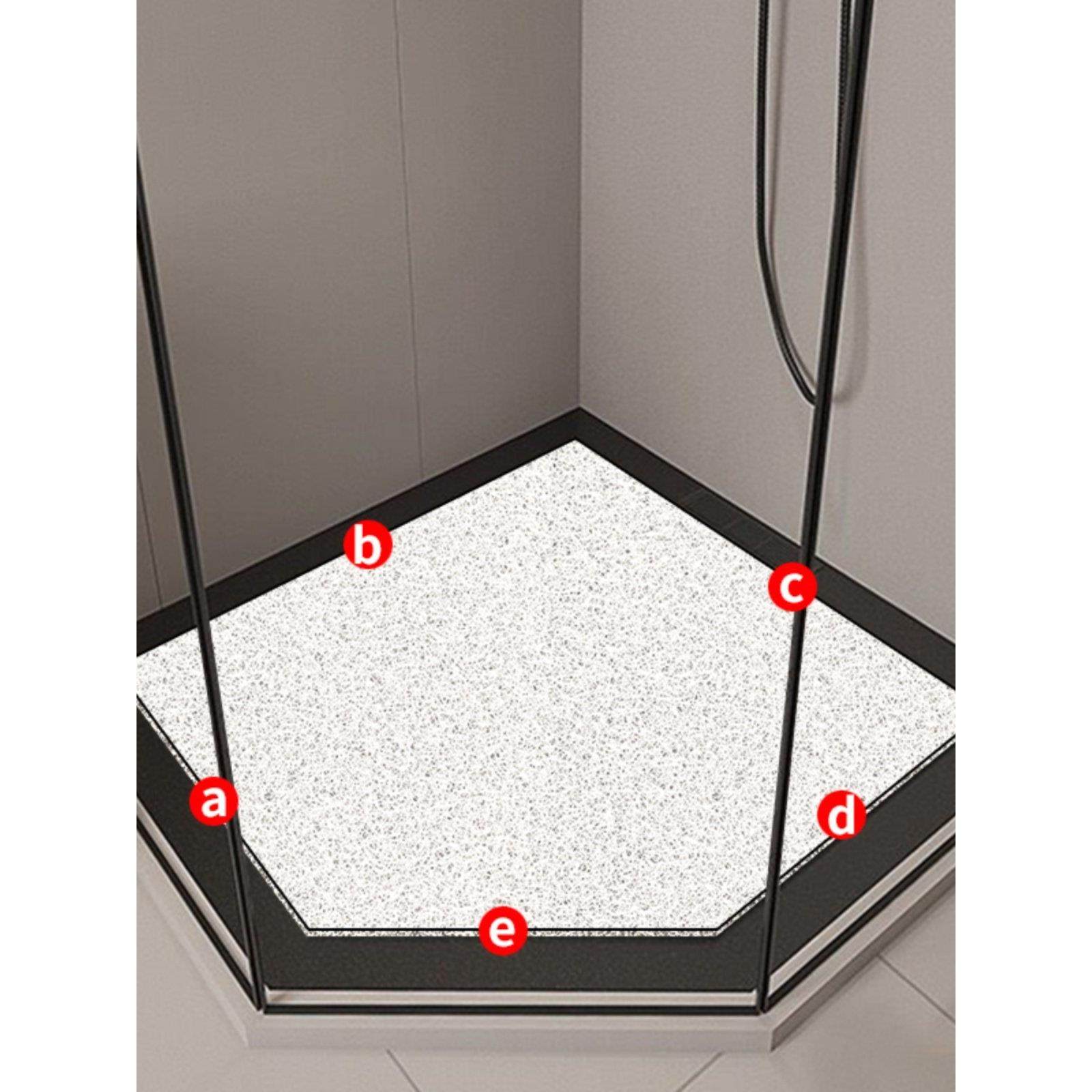钻石形定制浴室丝质圆形地板垫与切割底部和透水淋浴房浴室防滑和,居家布艺,家用脚垫,淘宝优惠券,粉丝福利购,淘宝优惠卷