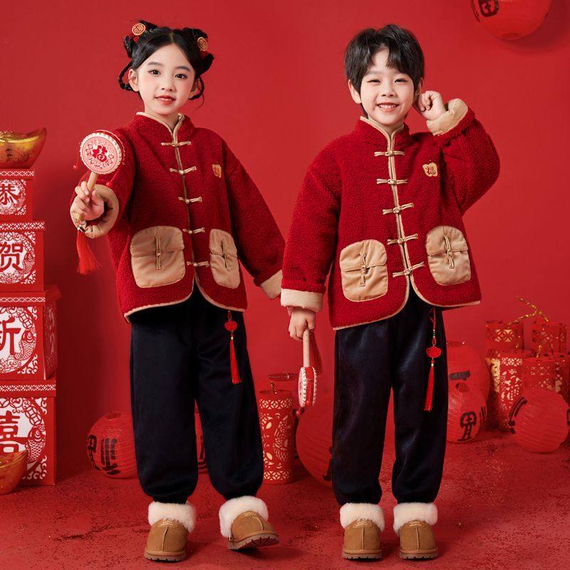 男童拜年服冬季宝宝过年棉服女童周岁礼服国风加棉加厚新中式冬装,童装/婴儿装/亲子装,儿童演出服,淘宝优惠券,粉丝福利购,淘宝优惠卷