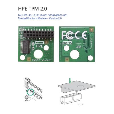 TPM2.0安全模块 HP TPM Board 812119-001 745821-001