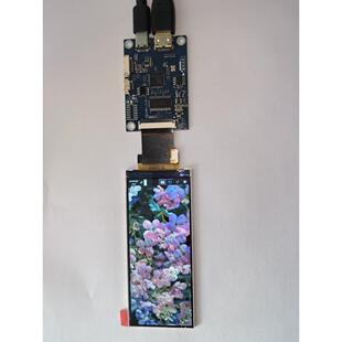 3.99寸显示器HDMI转TTL/RGB40pin电容触摸USB供电套件