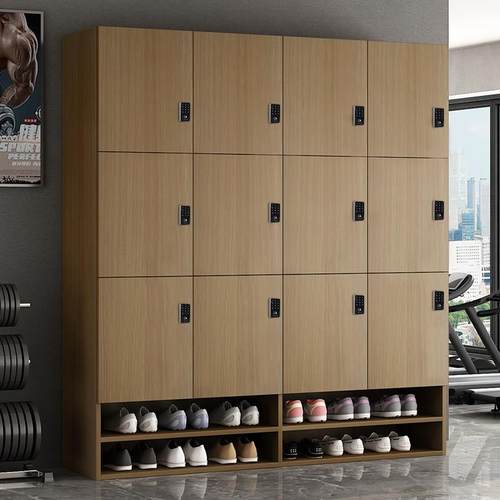 木质理发店洗浴中心浴池浴场健身房瑜伽美容院更衣柜员工储物柜子