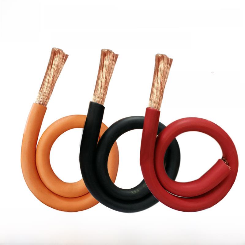 新能源电线汽车EV高压线EVR16/25/35/70/120平汽车连接充电硅胶线