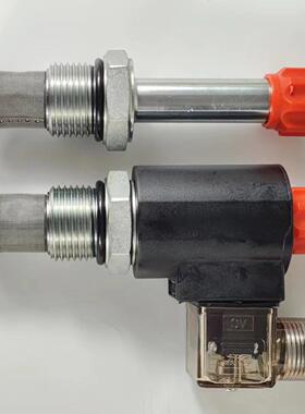 液压螺纹插装保压单向常闭电磁阀DHF12-220/SV12-20垃圾车用泄压