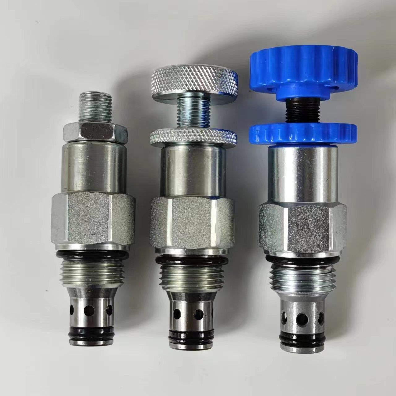 液压螺纹插装直动式调压阀安全阀溢流阀CRV02/RV08/YF08