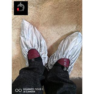 中小学生电脑室鞋套计算机室微机室酒店防水耐脏重复使用鞋套加厚