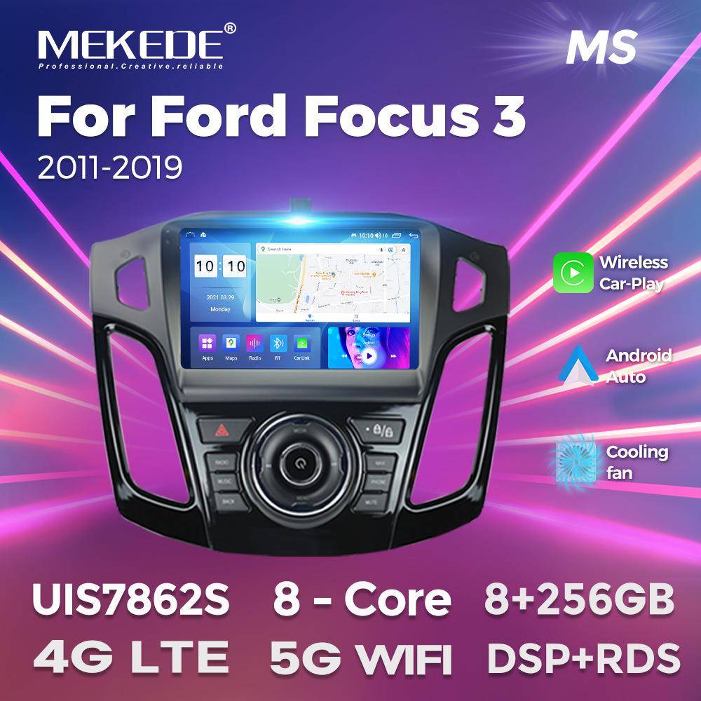 适用福特Ford Focus 3 2011-2019款安卓大屏中控导航蓝牙Carplay