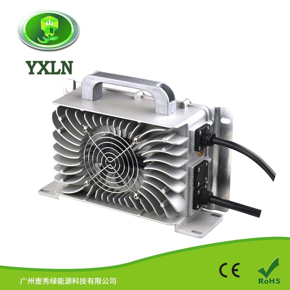 1200W IP67防水级充电器 48V 20A电动叉车 铅酸 锂电电池智能车载