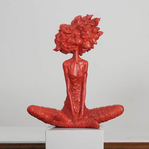 象人物抽塑创意软TZ-90884装饰品酒店雕大堂装置样艺术品板房大型