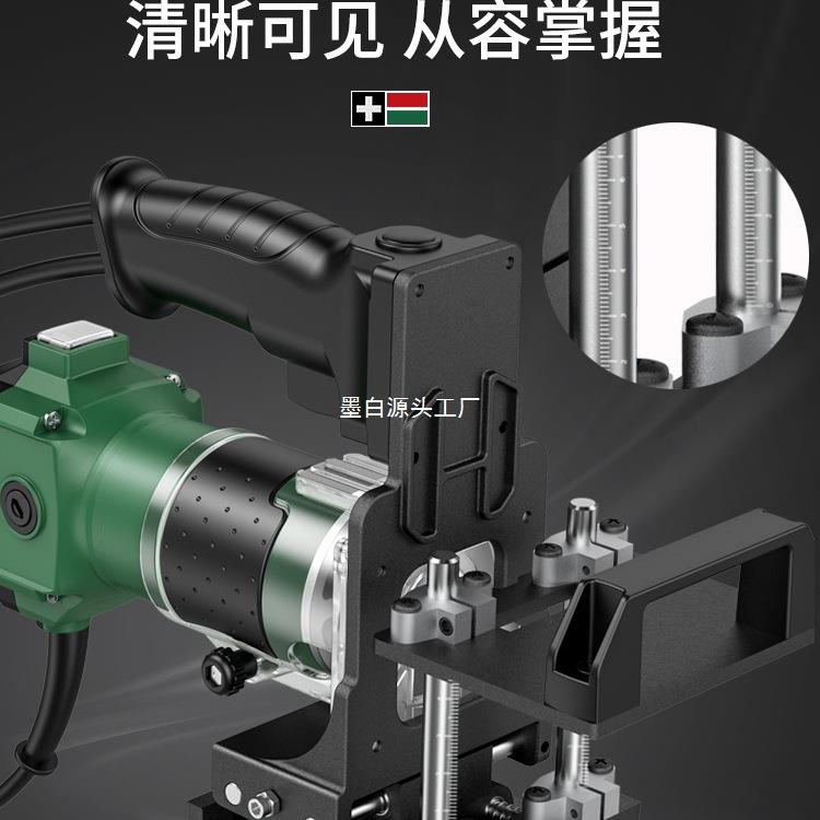 木工二合一连接件开槽器全自动开槽机模具隐形扣件修边机开槽