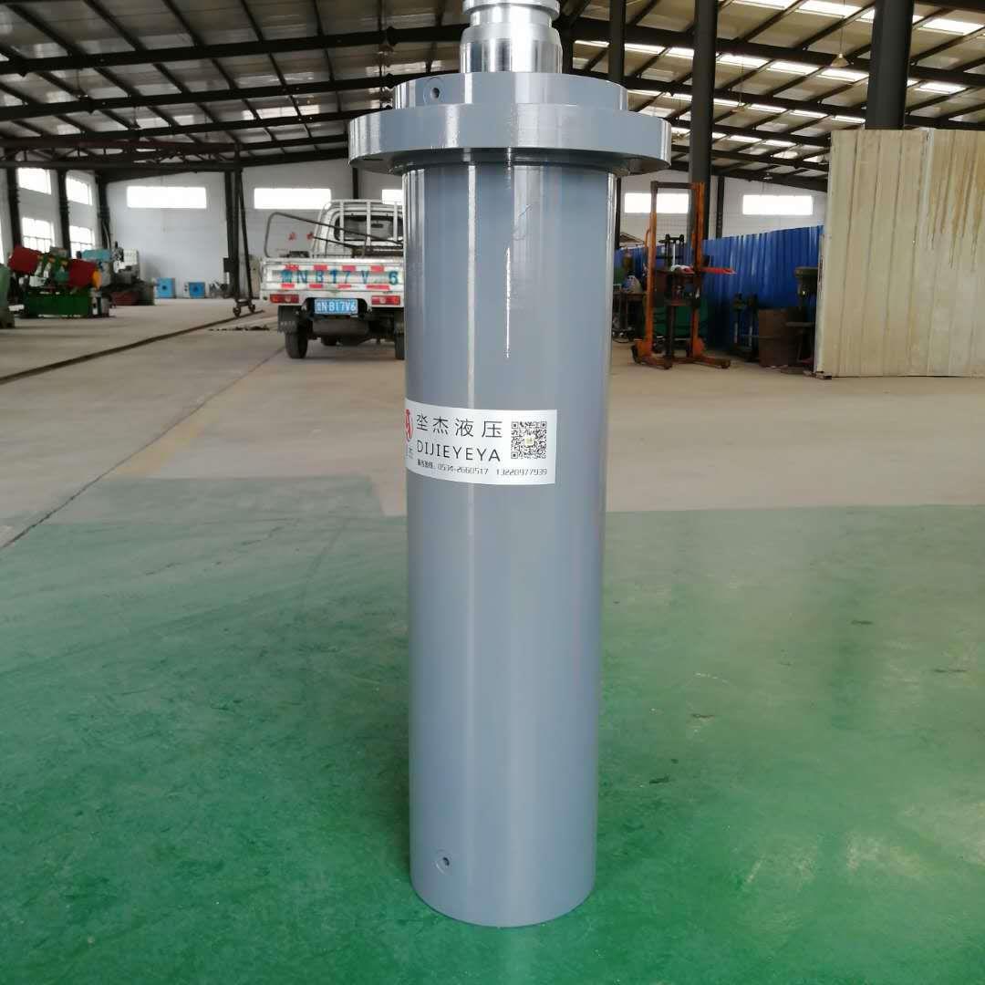 液压油缸前法兰式大吨位液压缸非标工程用伸缩式双向液压油缸
