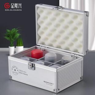 金隆兴B8050印章盒财务印章箱企业单位公司公章保管箱多功能手提