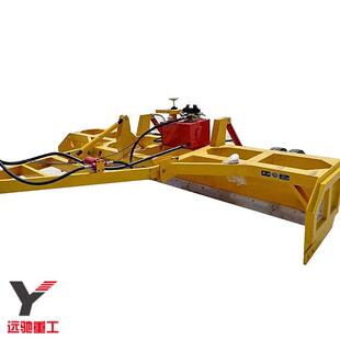 大型四轮牵引卫星平地机 激光平地土壤找平仪 荒地复耕土地整平机