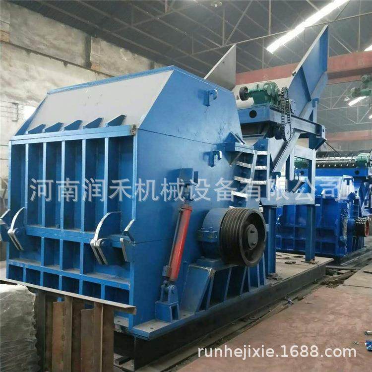 大型废旧金属破碎机 汽车壳摩托车架破碎机 废铁回收站工业机