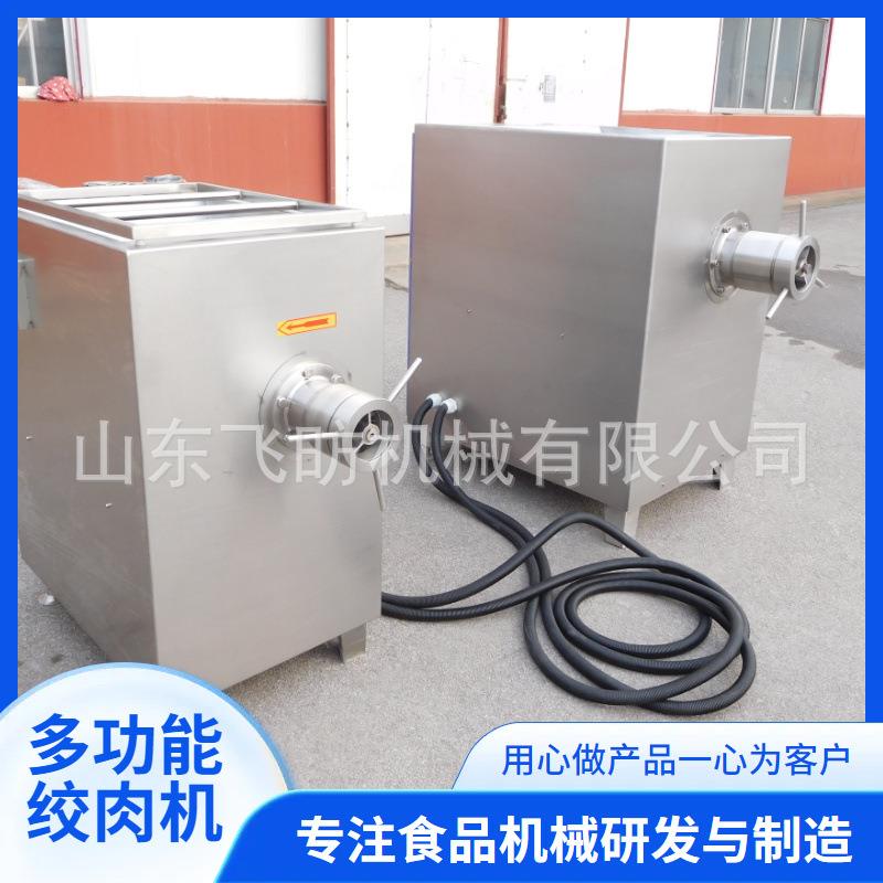 厂家供应不锈钢304冻肉鲜肉绞肉机 商用大型绞肉机 多功能绞肉机
