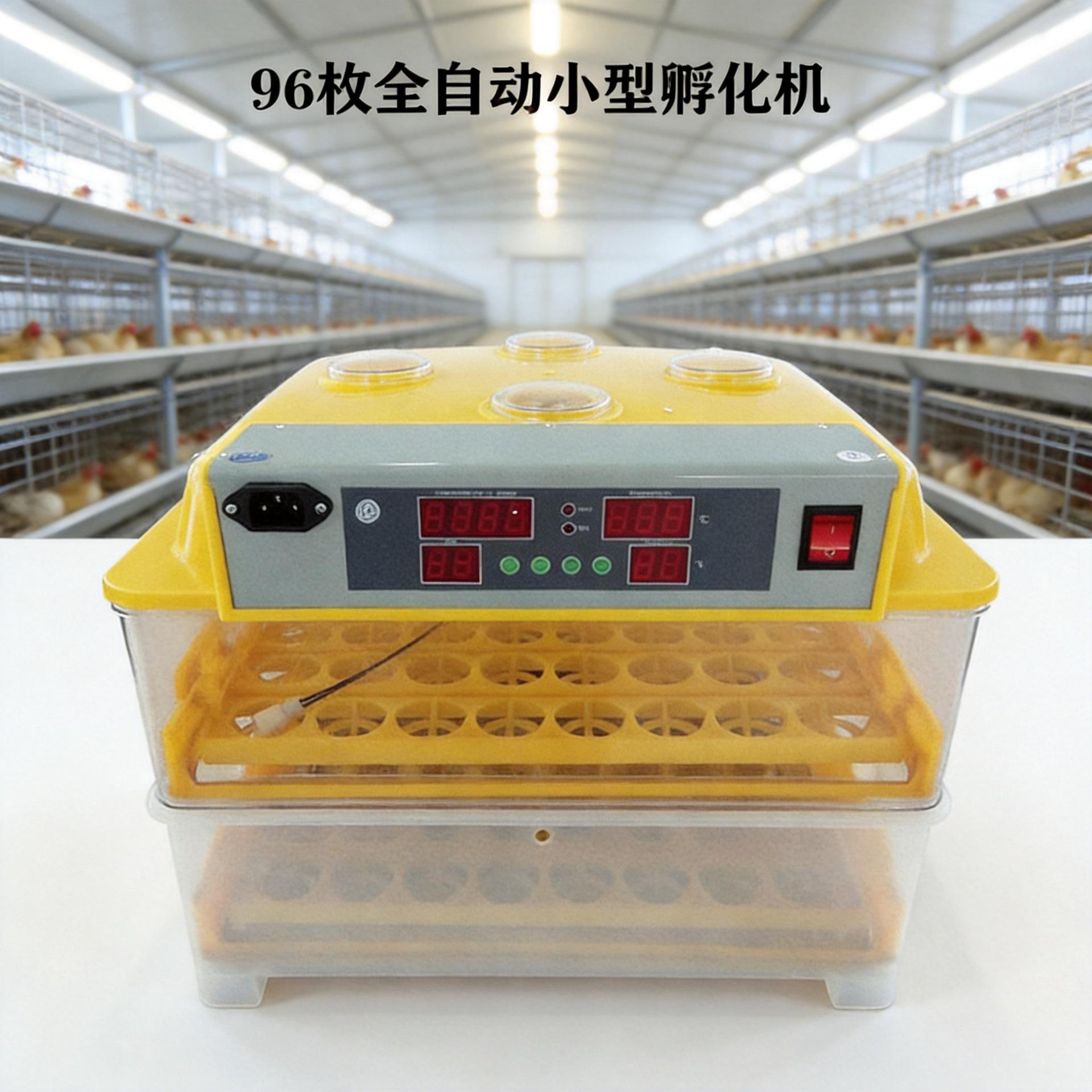 小型孵化机96枚孵化器鸽子孵化设备家禽小鸡养殖智能孵蛋器全自动
