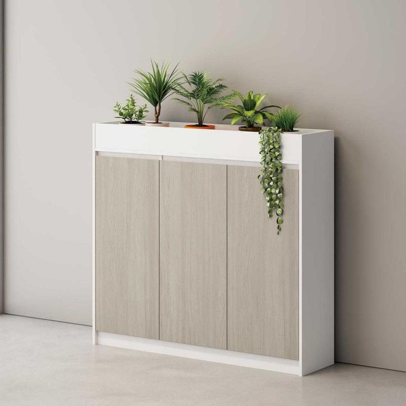 E0文件柜矮柜档案柜书柜职员办公室柜子资料柜带锁木质储物办公