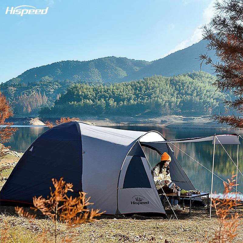 Hispeed帐篷户外野餐野营加厚防雨儿童帐便携式野外露营装备