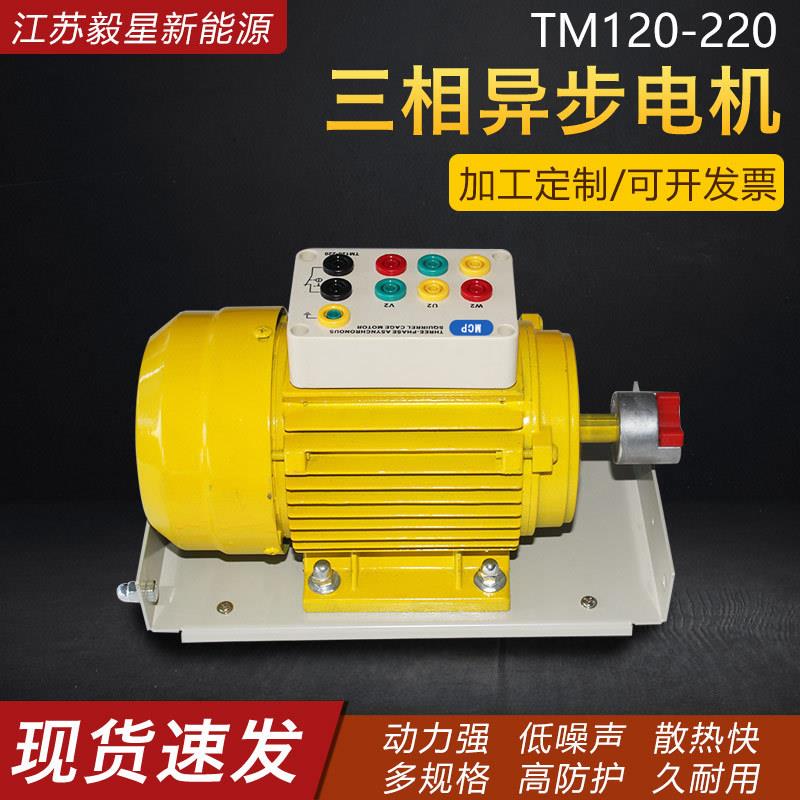 新标准超高效率交流电动机220V三相异步电机全铜线教学实验电机
