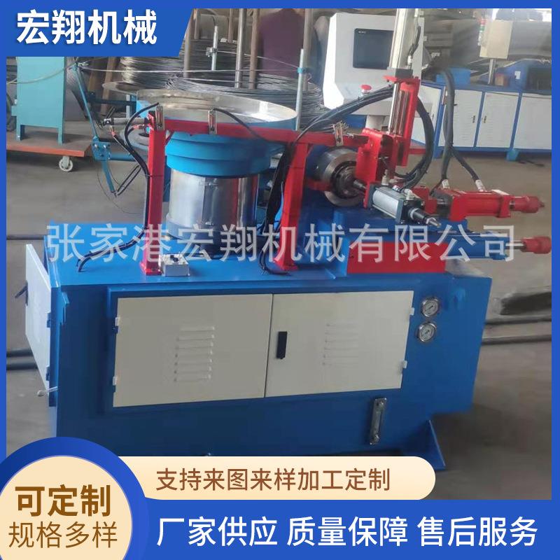 全自动上下料数控金属管材封头机垃圾桶轴缩头机圆管旋压封口机