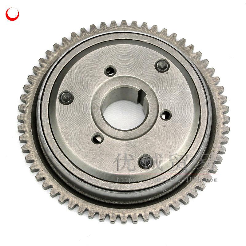 GY6125/150启动盘GY6125cc超越离合器3珠高性能启动离合器配件