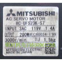 三菱伺服电机 HC-UFS13D-S17/UFS23K-S4/S7/UFS23B-S1/UFS43-S7